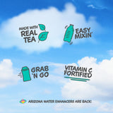AriZona Arnold Palmer Half and Half - On-the-Go Water Enhancer, 1.62 fl oz Bottle (Pack of 12)