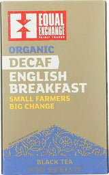 EQUAL EXCHANGE Organic English Breakfast Decaf, 20 CT