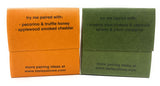 Gourmet Food Crisp Cracker Salty Date & Almond, Rosemary Raisin Pecan Crackers 5.3 oz