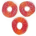 Sunrise Gummy Peach Rings 5 LB Bulk Bag