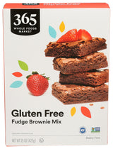 365 by Whole Foods Market, Gluten-Free Brownie Mix, 15 Ounce