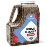 Dependable Foods Whole Allspice - 4.5 Lb. Bulk Jar - Non-GMO, Kosher, Salt-Free, Allergen-Free Seasoning | Aromatic Infusion