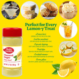 Betty Crocker Lemon Twist Flavored Sugar - Citrus Dessert Sugar for Baking, Cocktails & More, 3.7 oz