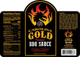 Underwood Ranches Carolina Gold BBQ Sauce - Made with Red Jalepenos, NO Tomato, NO Ketchup, BBQ Sauce for Wings, Chicken, Beef, Pork, Seafood