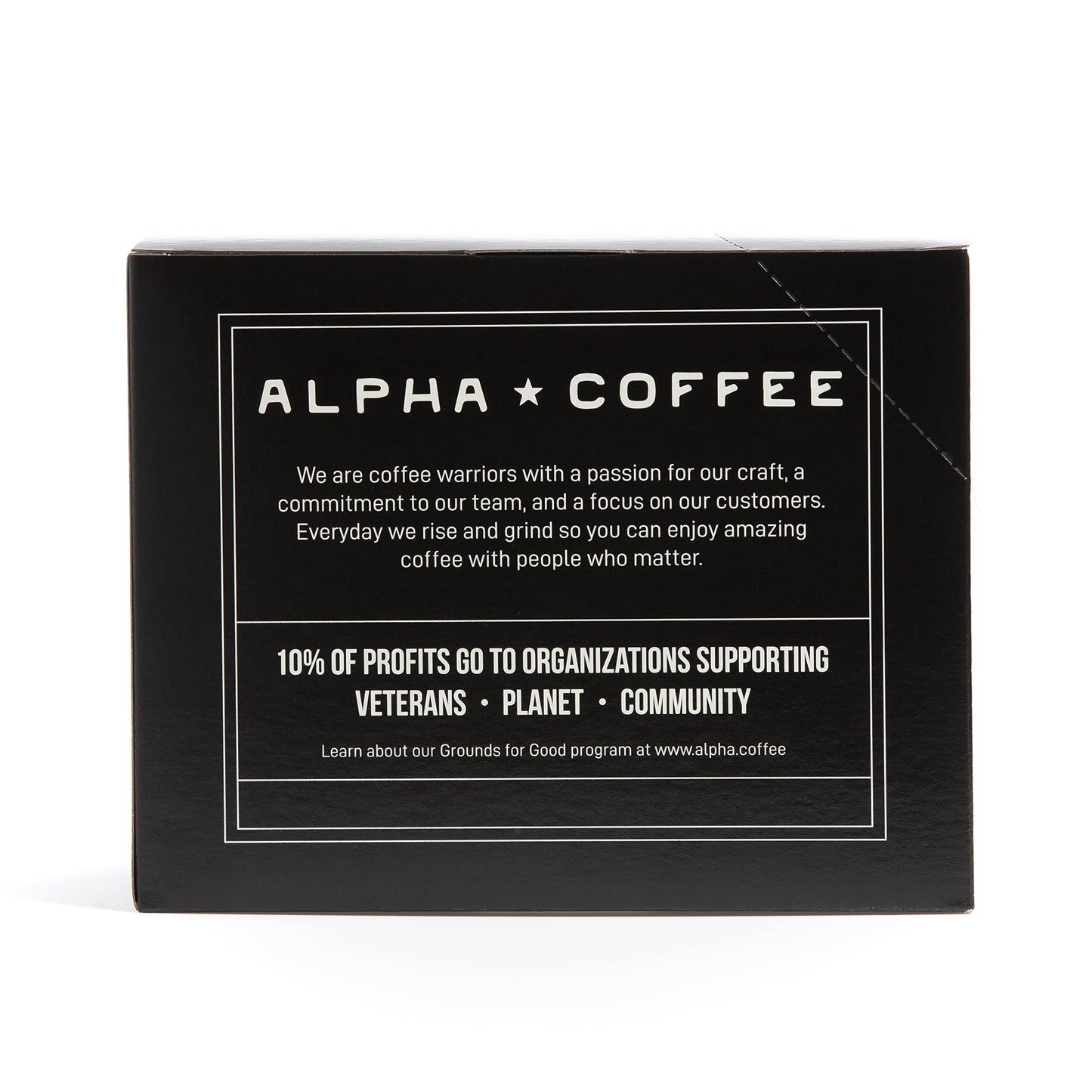 Alpha Coffee - Warrior Select - 24 Count Coffee Pods - Premium Gourmet Craft Medium-Dark Roast Coffee | Veteran Owned - Specialty Small Batch Roasted