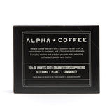 Alpha Coffee - Warrior Select - 24 Count Coffee Pods - Premium Gourmet Craft Medium-Dark Roast Coffee | Veteran Owned - Specialty Small Batch Roasted