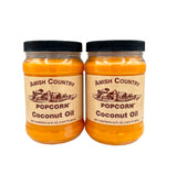 Amish Country Popcorn | Coconut Oil - 2 Bottles - 30 oz Each | Vegan, Tree Nut and Peanut Free | Old Fashioned, Non-GMO and Gluten Free