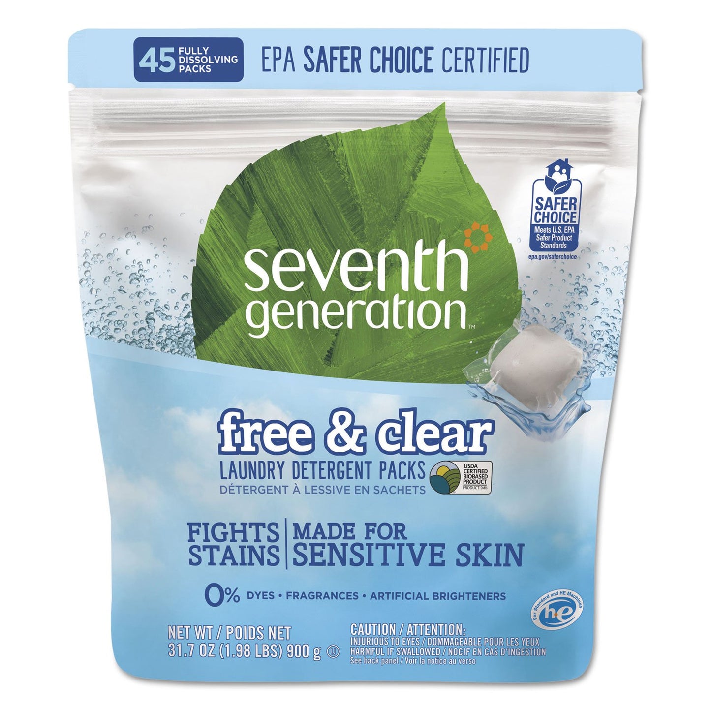 Seventh Generation SEV22977CT - Natural Laundry Detergent Packs