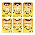 Yogi Tea Lemon Ginger Tea - 16 Bags per Pack (6 Packs) - Organic Ginger Root Tea to Support Healthy Digestion - Includes Lemongrass, Lemon Flavor
