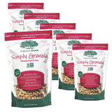 Chappaqua Crunch Simply Granola, Pomegranate and Flax - Custom Rolled Oats with Flax and Dried Pomegranate Arils - Slightly Sweet, Heart Healthy, 100%