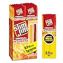 Slim Jim Beef 'N Cheese Smoked Meat Sticks, Original Flavor, 5g Protein Per Serving, Snack Size, 0.9 oz. (10 Count)