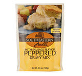 Southeastern Mills Old Fashioned Peppered Gravy Mix w/ Sausage Flavor, 4.5 Oz. Package (Pack of 12)