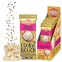 Dible Dough Edible Cookie Dough Bars, All Natural Ingredients, Low Calorie Healthy Snacks - 180 Calories per Serving, Non-refrigerated Snack Bars