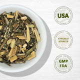 Evergreen Herbs Muicle Tea Bags (Justicia spicigera) - 20 Bags, Wildcrafted Mexican Honeysuckle Herbs for Tea, Decoctions or Tinctures, Traditional