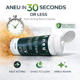 Aneu Shake to Shine (1 Pack) - Fast-Acting Cleaner | Shake Away Tough Resins & Grime | Cleans Glass, Silicone, Metal, & Borosilicate | 12oz - 1 Pack