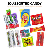 Halloween Snacks Gift Basket with Candy, Cookies, Bars & Snacks (38 Count) - Fun Halloween Care Package for College Students, Teens & Adults, Trick or