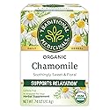 Traditional Medicinals Organic, Chamomile Tea - Supports Stress Relief and Relaxation - Kosher, Non-GMO, Caffeine-Free, Compostable - 16 Tea Bags
