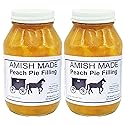 Pie Filling and Topping Peach - Two 32 Oz Jars