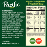 Pacific Foods Organic Potato Vegetable Curry Soup, 16.3 Ounce