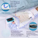Ehucon Dementia Restraint Gloves Zipper Opening for Prevent Scratching Harm,Control Mitts for Elderly, Fingers Protection Dementia Products
