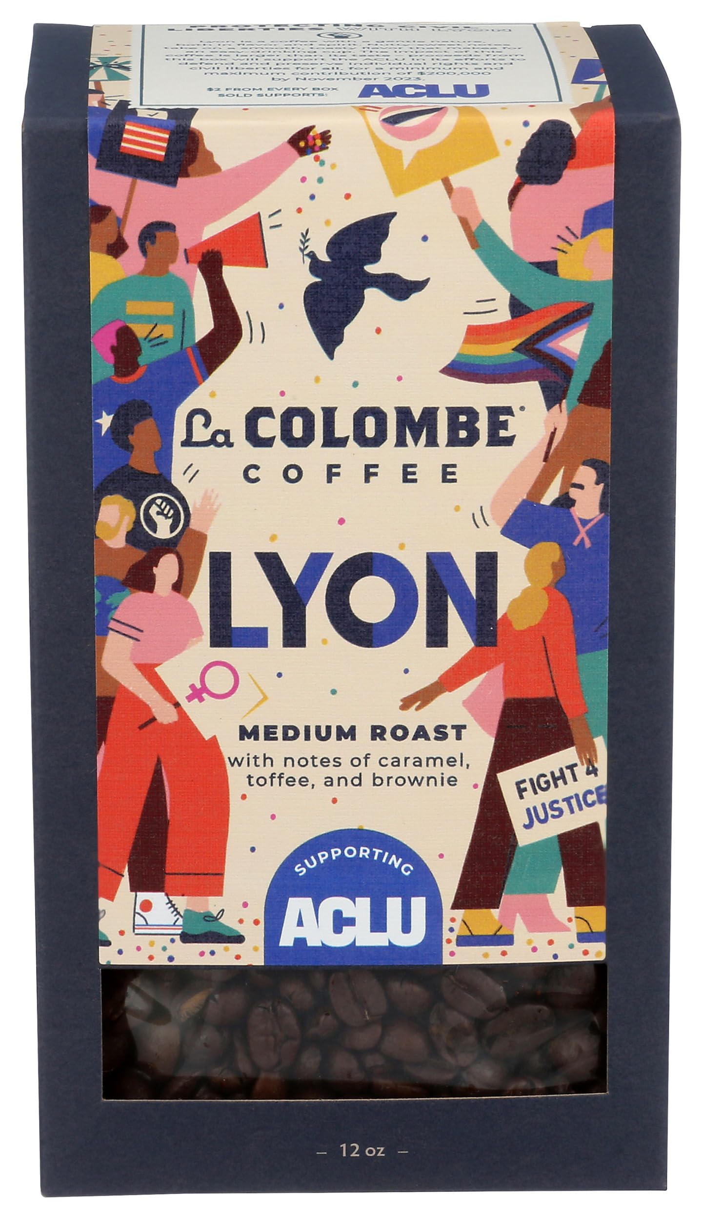 La Colombe Lyon Whole Bean Coffee, 12 Oz