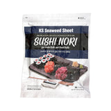 Twice Roasted Seaweed Sheets - 7.50 in x 8.25 in 50 sheets -125 grams (Also Available in 100 Sheets - 250 grams)