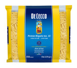 De Cecco Semolina Pasta, Penne Rigate No.41, 5 Pound (Pack of 4)