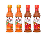 Nando's PERi-PERi Signature Hot Sauce Pack - Our Flavorful Medium Sauce and Hot Sauce Bundle - Piri Piri Sauce Set - 9.1oz Bottle (4 Pack)