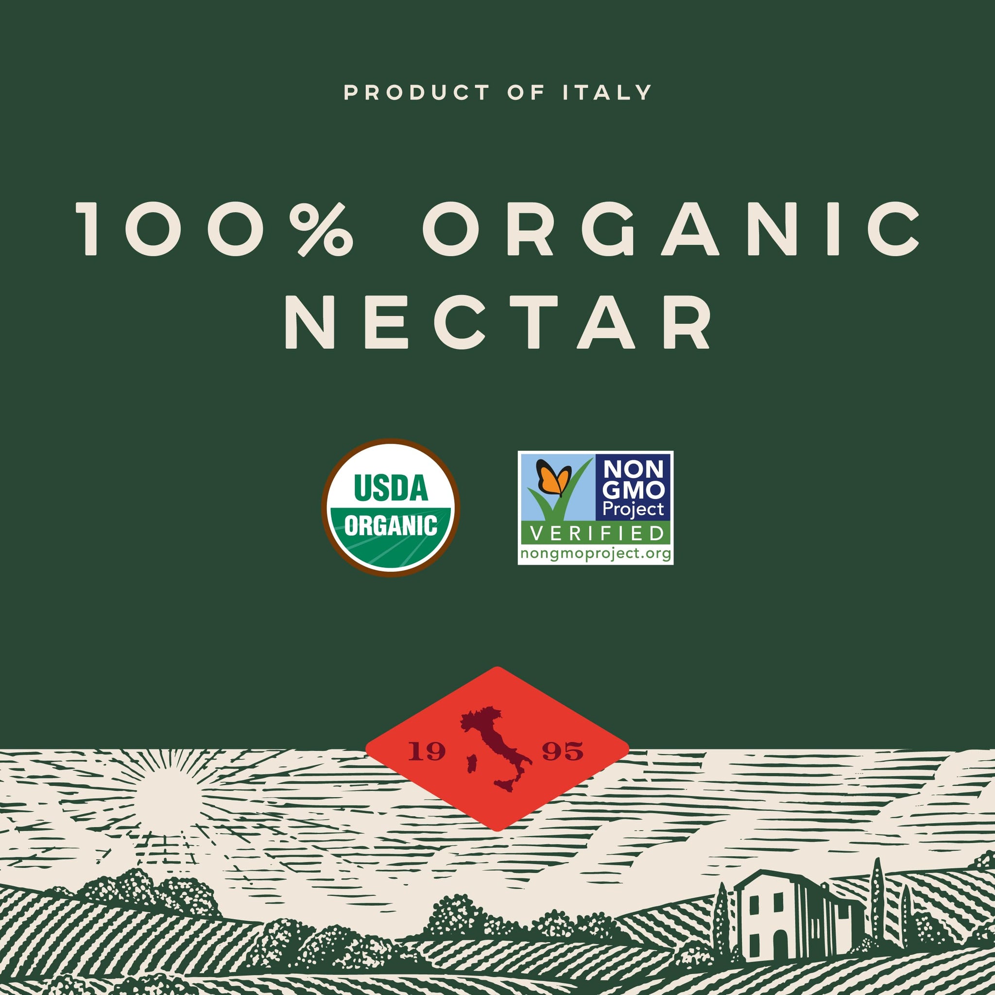Bionaturae Organic Apricot Nectar - Apricot Juice, Apricot Nectar Juice, Non-GMO, USDA Certified, No Sugar Added, No Preservatives, Organic Apricot