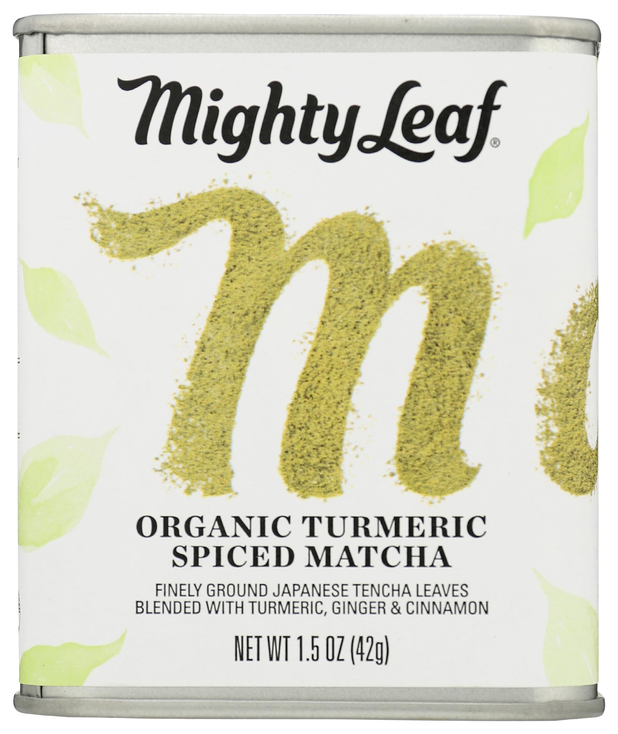 Mighty Leaf Tea Green Tea Organic Spiced Turmeric Matcha, 1.5 Ounce