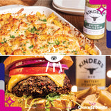 Kinders Buttery Garlic & Herb Woodfired Garlic The Blend Buttery Steakhouse All Purpose Seasoning & Rub 5 pk (28.75 oz) + BBQ Masters & Opener (7