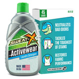 SWEAT X Original Activewear Laundry Detergent Liquid - Natural Washing Detergent for Activewear & Gym Clothes - Non Toxic Laundry Detergent