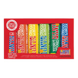 Tony’s Chocolonely Rainbow Chocolate Candy Bar Variety Pack, Belgian Dark & Milk Chocolate With Sea Salt, Caramel, Almond, Hazelnut, & Nougat, Made