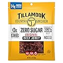 Tillamook Country Smoker Zero Sugar Keto Friendly Beef Jerky, Original, 2.2 Ounce
