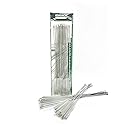 KINGSEM 20PCS Straw Cleaner Brush kit, Straw Brush of 8mm-10.6 inch for Water Bottle Sippy Cup with Straw, Glass Straw,Piper Cleaning, Tubes Cleaning