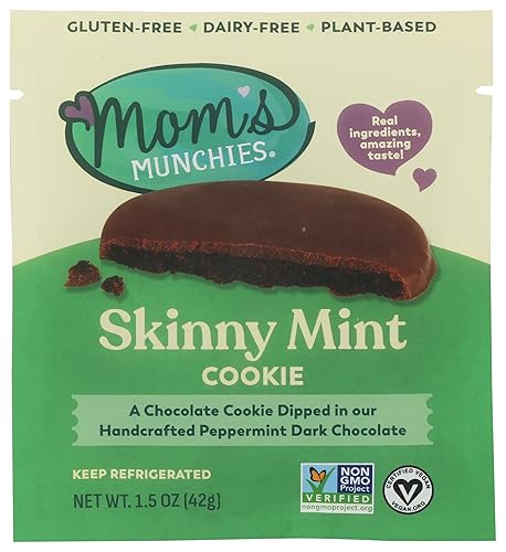 Moms Munchies Skinny Mint Cookie, 1.5 OZ