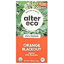 Alter Eco Organic Orange Blackout 85% Dark Chocolate Bar, 2.65 OZ