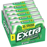 Extra Spearmint Sugar-free Gum (35 Count, 6 Packs.) (4 Pack)