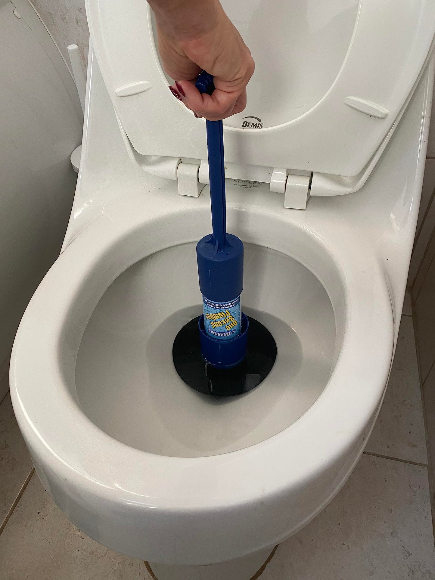 One Second Plumber Combo Kit Pack, Instant drain opener, clog remover & cleaner for toilets, bathtub, double sinks, and septic-safe