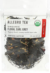Allegro Coffee Organic Floral Earl Grey, Loose Leaf Tea, 0.75 oz