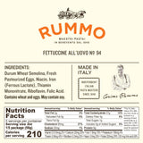 Rummo Fettuccine Pasta N.94 - Fettuccine Pasta Noodles, Dry Pasta, Curly Noodles, Egg Noodles, Italian Pasta - 8.82 Ounce (Pack of 1)