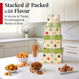 Broadway Basketeers gift basket with Sweet & Savory Treats, Thank You Gift for Memorial Day, Mom, Birthdays, Holidays & Celebrations, Kosher