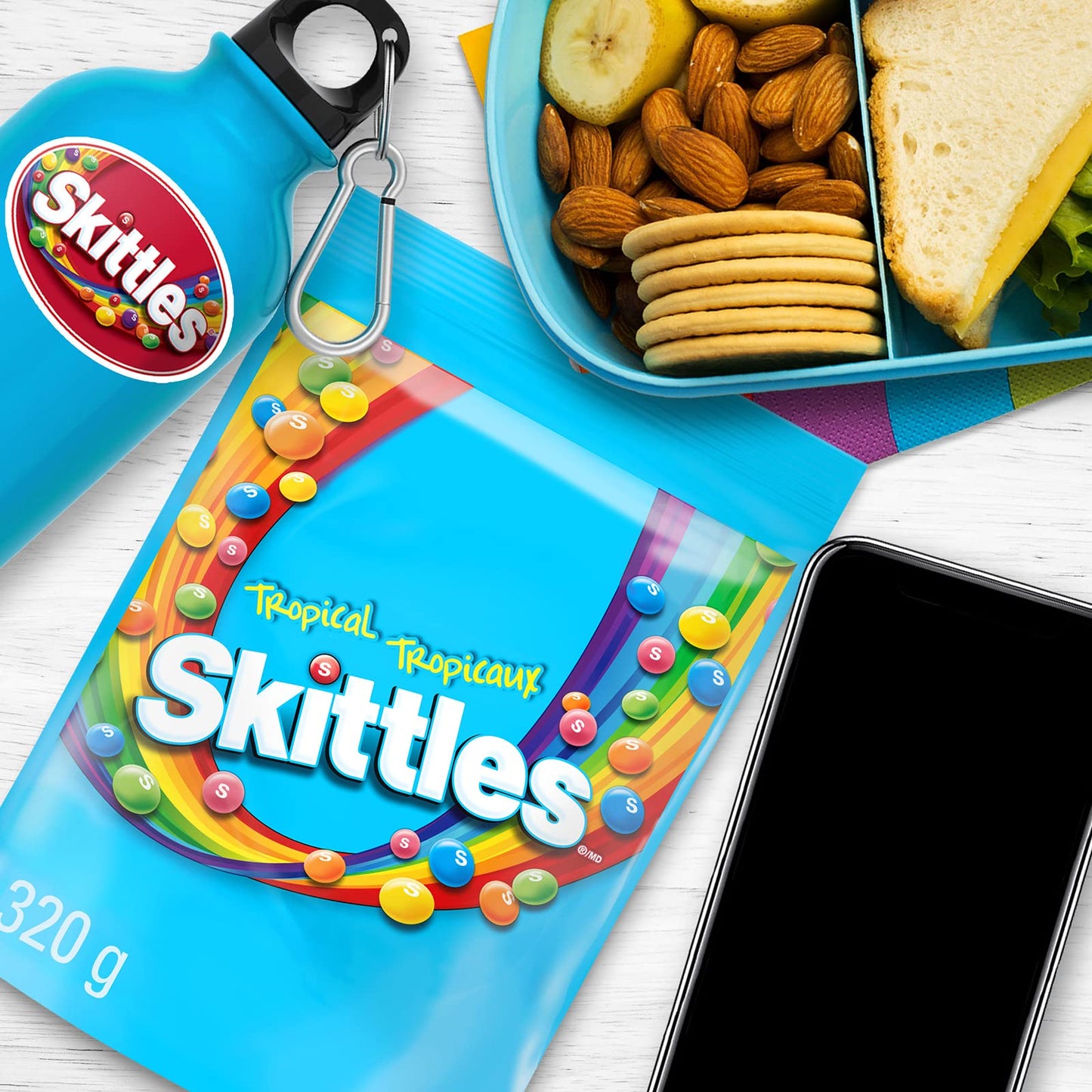 Skittles Tropical, Mega Pack, 320gm/11.28oz