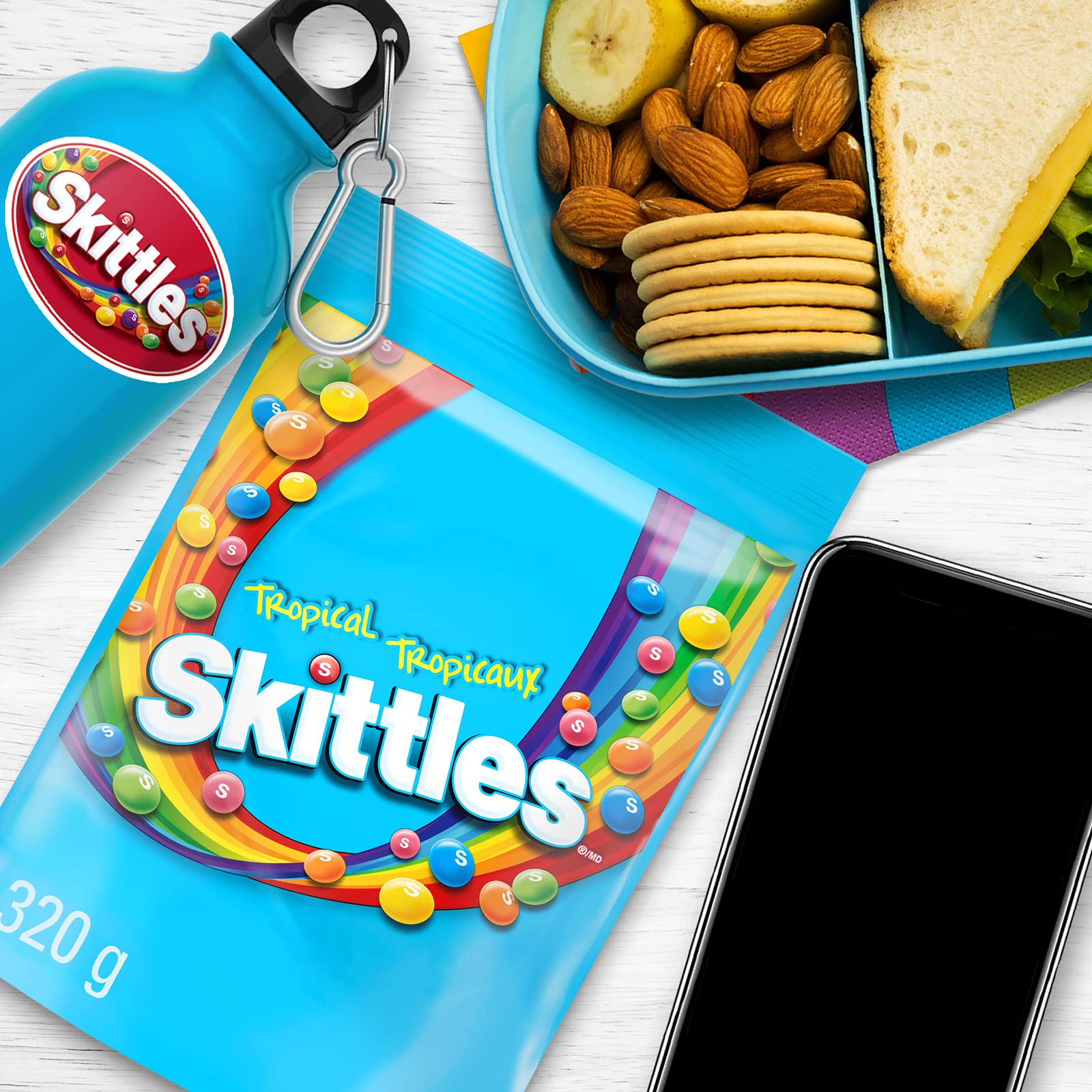 Skittles Tropical, Mega Pack, 320gm/11.28oz