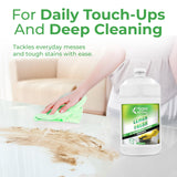 Hygea Natural Lemon Fresh Concentrated All Purpose Cleaner - Non Toxic - Removes Soil, Dirt & Grease - Wet Gloss Finish - Biodegradable, pH-Neutral