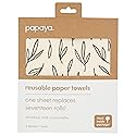 Papaya. Call Me Twiggy Reusable Paper Towels 2 Count, 2 CT