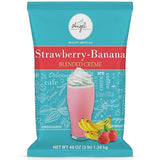 Angel Specialty Products, Blended Smoothie, 3-Pound Bag Instant Frappe Powder Mix, Strawberry Banana [3 LB] [34 Servings]
