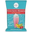 Angel Specialty Products, Blended Smoothie, 3-Pound Bag Instant Frappe Powder Mix, Strawberry Banana [3 LB] [34 Servings]