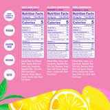 Swoon Best Sellers Pack - Low Carb, Paleo-Friendly, Gluten-Free Keto Drink - Made with 100% Natural Lemon Juice Concentrate, Sugar Free Iced Tea