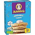 Annie's Organic Confetti Pancake and Waffle Mix, Kids Breakfast, Vegan, 26 oz